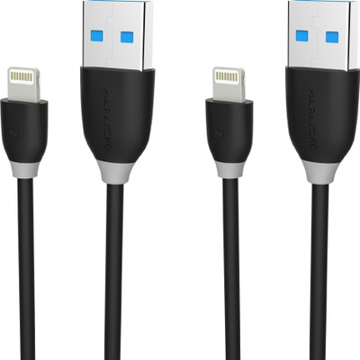 

Marakoko MCB8 Lightning Cable(Black, White)