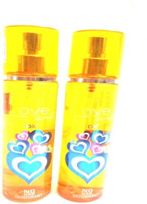 

DX LOVE YOURSELF Deodorant Spray - For Women(280 ml, Pack of 2)
