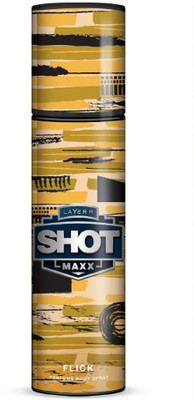 

Layer'r Shot Maxx Flick Body Spray - For Men(125 ml)