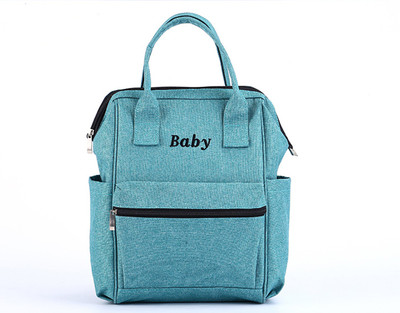 

Baybee Wide Open Designer Baby Diaper Backpack / Multi-Function Waterproof Tote Bag,Travel Bag Nursery Diaper Bag(Green)