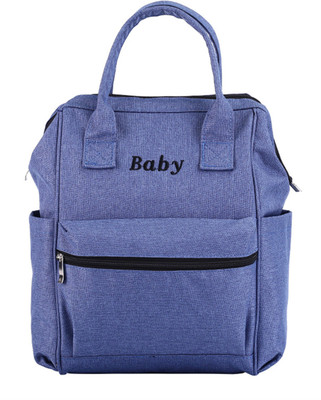 

Baybee Wide Open Designer Baby Diaper Backpack / Multi-Function Waterproof Tote Bag,Travel Bag Nursery Diaper Bag(Blue)