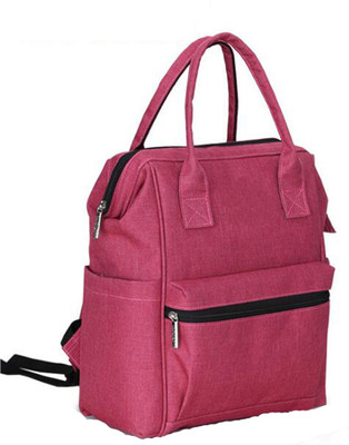 

Baybee Wide Open Designer Baby Diaper Backpack / Multi-Function Waterproof Tote Bag,Travel Bag Nursery Diaper Bag(Pink)