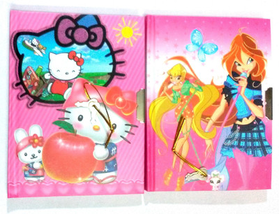 

MK A5 Diary(Lock Dairy, Multicolor, Pack of 2)