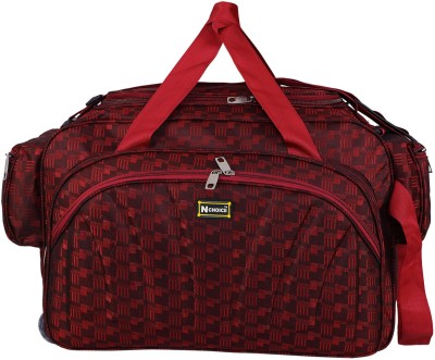 

N Choice (Expandable) Travel Duffel bags for men and women (Red) Travel Duffel Bag(Red)