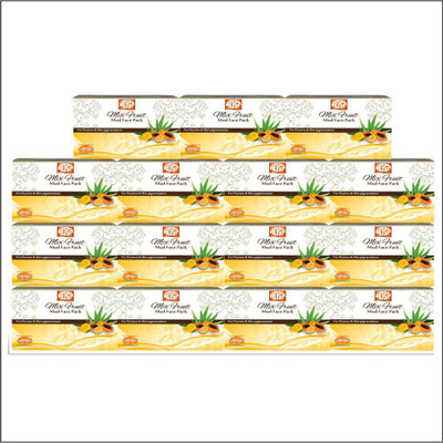 

KHADI MEGHDOOT AYURVEDIC MIX FRUIT FACE PACK 25MG PACK OF 15(375 g)