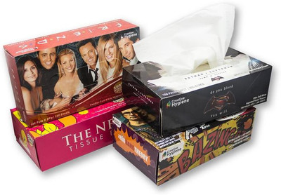 

Creative Hygiene Facial Tissue box 2 Ply 100 Pulls 200 Sheets Pack of 4 Size 200X200mm(Pack of 4)