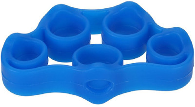 

QUINERGYS ™ Cambridge Blue - Double Silicone Hand Finger Clamp Instructor Force Stretcher Resistance Exercise Tapes Coupling Wrist Yoga Forearm rock climbing Hand Grip/Fitness Grip(Purple)
