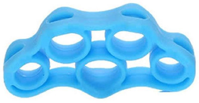 

QUINERGYS ™ Light blue - Finger Stretchers, Hand Exerciser Grip Strengthener, Stress Relief Squeeze Rings and Bands Hand Grip/Fitness Grip(Blue)