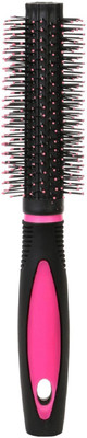 

Tiamo Round plastic handle Hairbrush for grooming and daily styling..