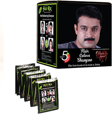 

Hairmix 5mins Male Hair Blackening Shampoo 1Box Hair Color(Black)