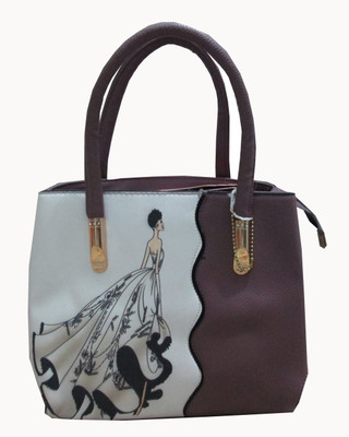 

Sunny Fashion Hand-held Bag(Brown, White)
