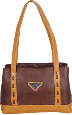 

AL JAZEERA Shoulder Bag(Brown, Yellow)