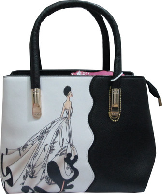 

Sunny Fashion Hand-held Bag(Black, White)