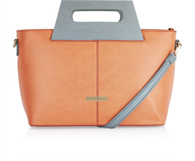 

Caprese Shoulder Bag(Orange, Grey), Grey;orange