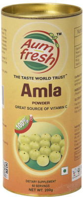 Aum Fresh Aum Fresh Amla Powder - 100% Pure & Natural, 200 gm(200 g)