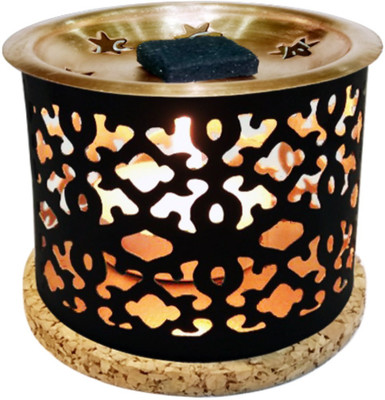 

Aromafume Snowflake Exotic Incense Diffuser (Burner) Copper Incense Holder(Black)