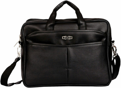 

ZIPLINE 15 inch Laptop Messenger Bag(Black)
