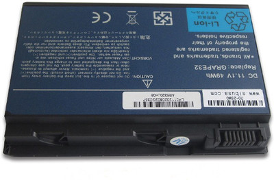 

Compatible GRAPE32 GRAPE34 for Extensa 5210 5220 5620G 5620Z / TravelMate 5310 5320 5520 5520G 5710 5720 5720G 7520 7520G 7720 7720G Series 6 Cell Laptop Battery