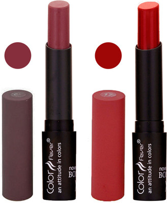 

Color Fever Brown Creamy Matte Lipstick-01-17(Brown, Maroon, 7 g)