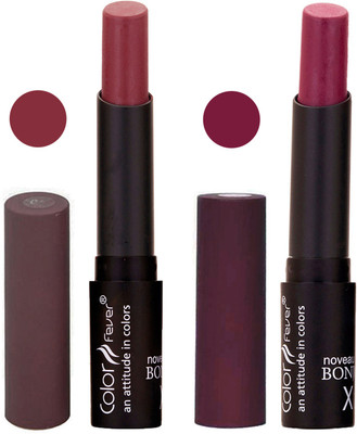 

Color Fever Brown Creamy Matte Offer Lipstick Set-01-03(Brown, Wine, 7 g)