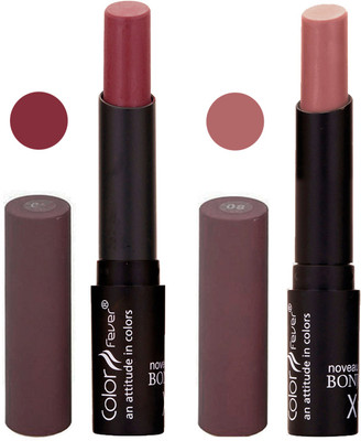 

Color Fever Brown Creamy Matte Offer Lipstick Set-01-05(Brown, Chocolate, 7 g)