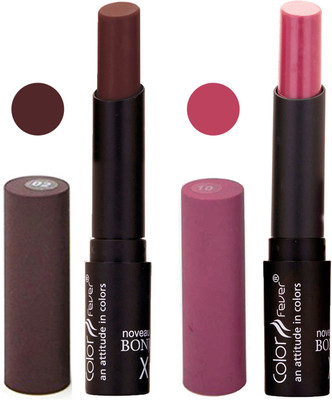 

Color Fever Coffee Creamy Matte Lipstick-02-10(Coffee, Wine, 7 g)