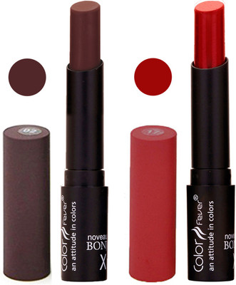 

Color Fever Coffee Creamy Matte Lipstick-02-17(Coffee, Maroon, 7 g)