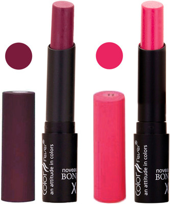 

Color Fever Creamy Matte Lipstick Combo 3-11(Multicolor,, 8 g)
