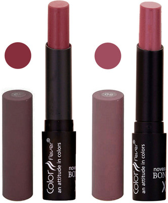 

Color Fever Creamy Matte Lipstick Combo 1-8(Multicolor,, 8 g)
