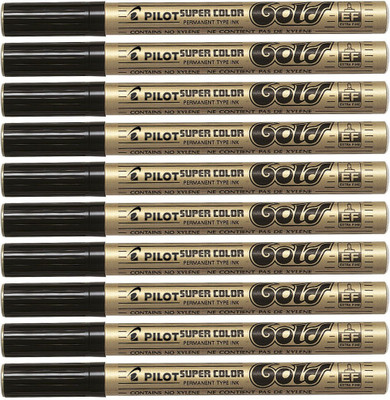 

Pilot 019731 Permanent Marker (White - Extra Fine - Pack of 10)(Set of 10, White)