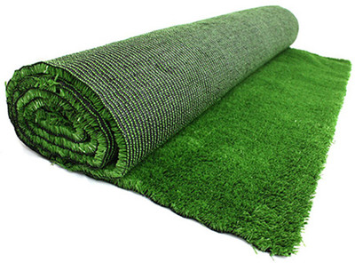 YELLOW WEAVES PP (Polypropylene) Door Mat(Green, Large)