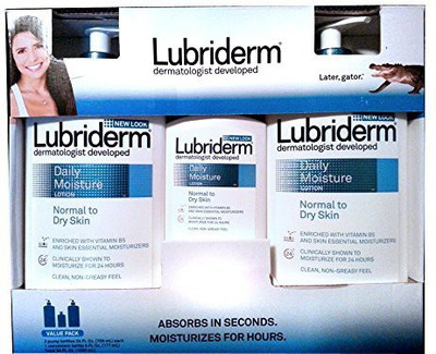 

Lubriderm Daily Moisture Lotion Value Pack(709.77 ml)