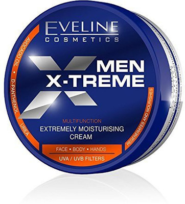 

Men X-Treme Multifunction Extremely Moisturizing Cream For Face Body And Hands(200 ml)