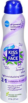

Kiss My Face Lotion - 2 In 1 - Continuous Spray - Lavender Shea(177.45 ml)