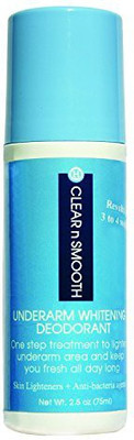 

Clear N Smooth Underarm Whitening Deodorant Lotion: RollOn Provides Underarm Whitening & Lightening For Armpits And Keeps You Fresh All Day Long.(73.94 ml)