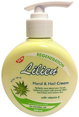 Union Lilien Hand Cream With Pump Aloe Vera(300 ml)
