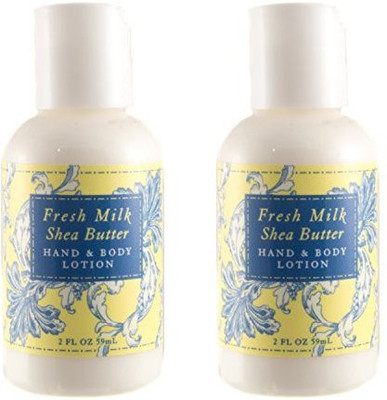 Shea Butter Greenwich Bay Trading Co. Mini-Lotions In "Fresh Milk"(59 ml)