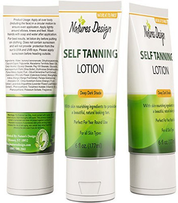 

Natures Design Self Tanning Lotion With Mango & Shea Butter(177 ml)