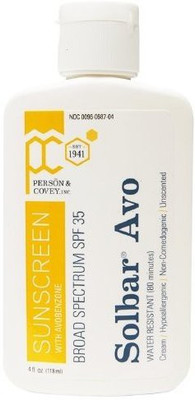 

Solbar Avo Sunscreen Lotion Spf 35 Unscenteda(118.3 ml)