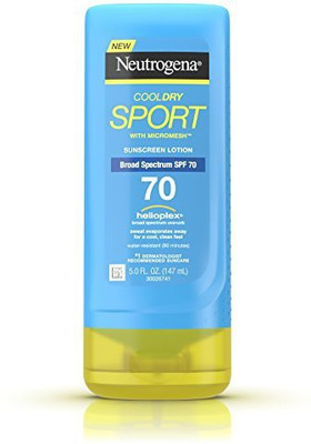 

Neutrogena Cooldry Sport Sunscreen Lotion Broad Spectrum Spf 70(147.87 ml)