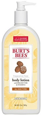 

Burt's Bees Fragrance Free Shea Butter And Vitamin E Body Lotion,(354.89 ml)