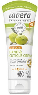 

Lavera Organic Olive Oil And Camomile 2 In 1 Care Hand And Cuticle Cream(73.94 ml)