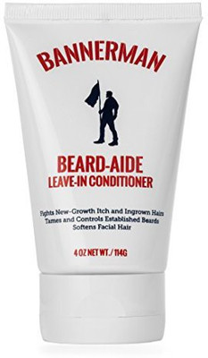 

Bannerman BeardAide LeaveIn Beard Grooming Lotion With "Liquid Gold" Avocado Oil Shiny ItchFree Beard(114 g)