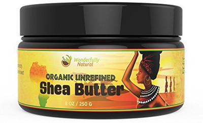 

Wonderfully Natural Unrefined Shea Butter African Organic Ivory & Raw(236.59 ml)