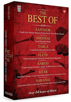 

Music Card: The Best of Santoor, Shehnai, Tabla, Flute, Sarod, Sitar, Sarangi Pendrive Standard Edition(Hindi - VERIOUS)