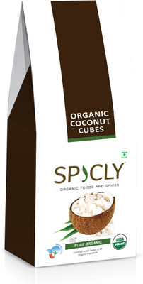 

Spicly Organic Coconut Freeze Dried Cubes Coconut(100 g, Pouch)
