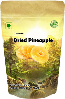 

Tea Time Premium Quality Dried Pine Apple Pineapple(250 g, Pouch)