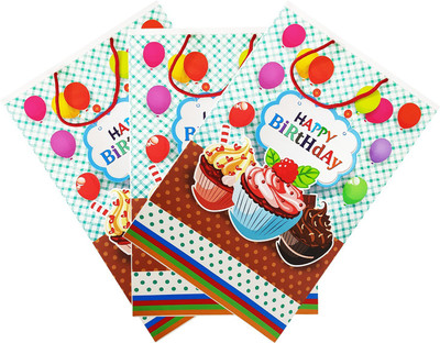 

Fully Solid Party Bag(Multicolor, Pack of 3)