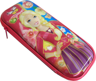 

Mcnt barbie 3D art Art Polyester Pencil Box(Set of 1, Pink)