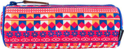 

Chumbak SS18 Printed Art Canvas Pencil Box(Set of 1, Multicolor)